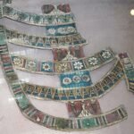 Egyptian mummy in a sarcophagus