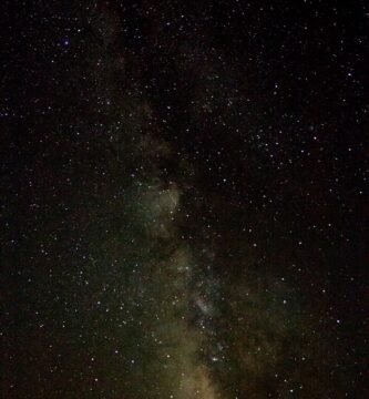 Milky Way galaxy seen in the night sky