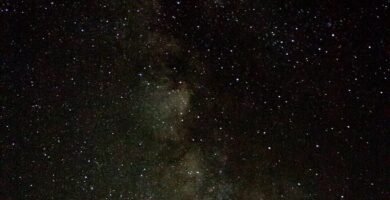 Milky Way galaxy seen in the night sky