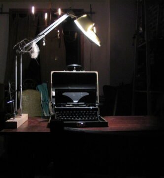 Old typewriter