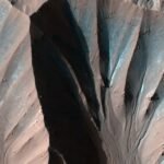 Surface of Mars captured by a NASA probe