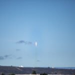 NASA rocket lifting off during a space mission