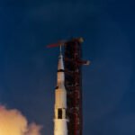 Apollo 11 Saturn V rocket launch